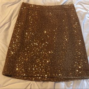 Gorgeous wool skirt with sequins perfect for fall